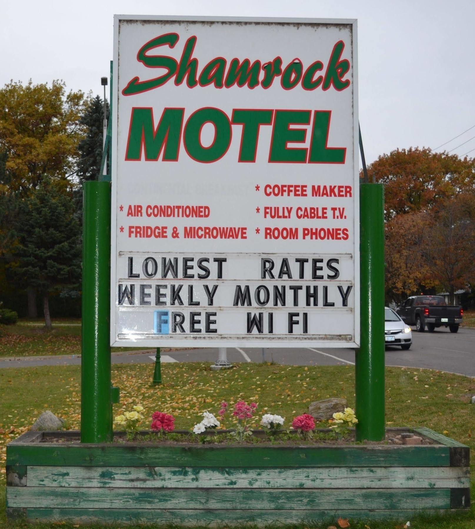 Shamrock Motel Midland Exteriör bild